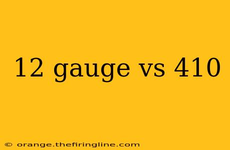 12 gauge vs 410