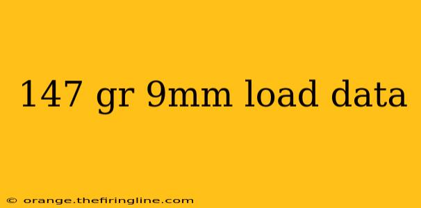 147 gr 9mm load data