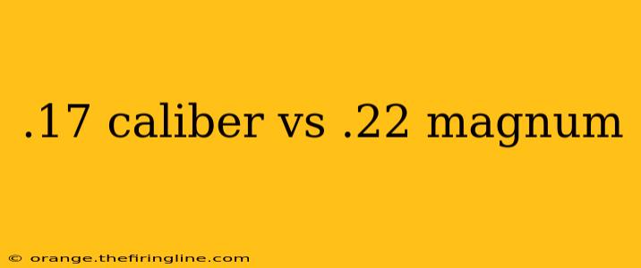 .17 caliber vs .22 magnum