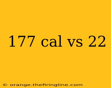 177 cal vs 22