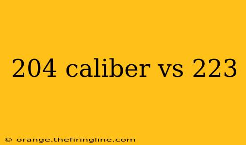 204 caliber vs 223