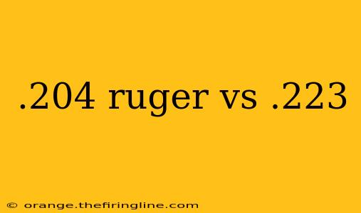 .204 ruger vs .223