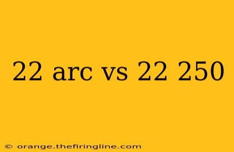 22 arc vs 22 250