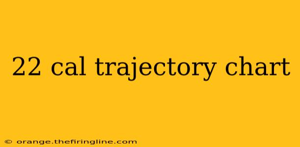 22 cal trajectory chart