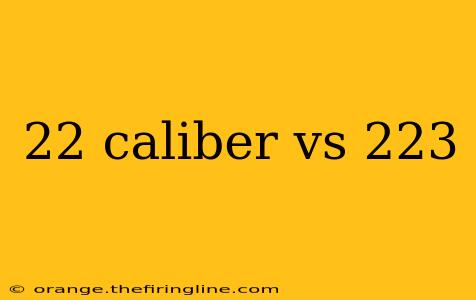 22 caliber vs 223