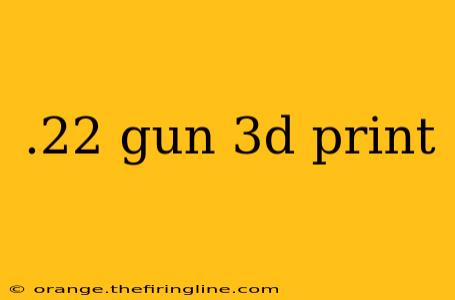 .22 gun 3d print