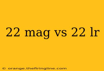 22 mag vs 22 lr