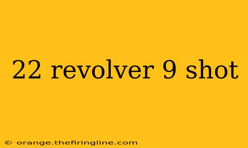 22 revolver 9 shot