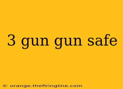 3 gun gun safe