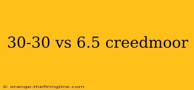 30-30 vs 6.5 creedmoor