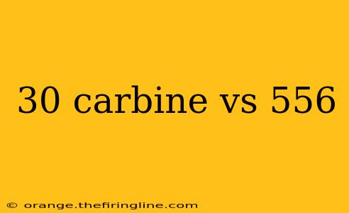 30 carbine vs 556