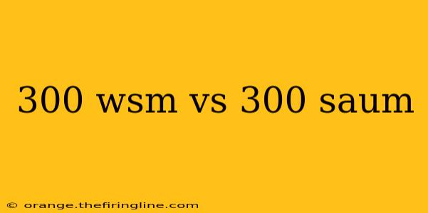 300 wsm vs 300 saum