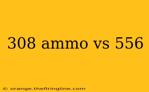 308 ammo vs 556