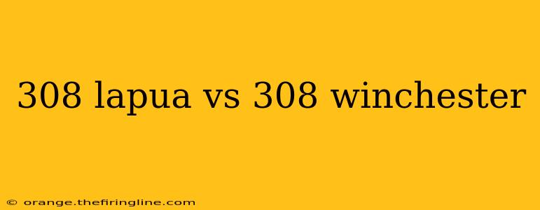 308 lapua vs 308 winchester