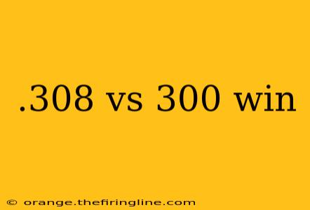 .308 vs 300 win