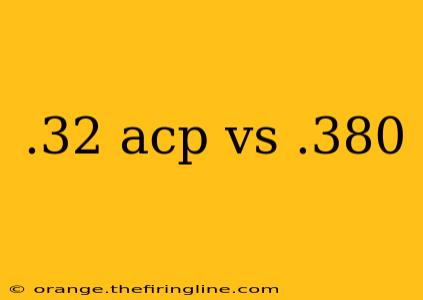 .32 acp vs .380