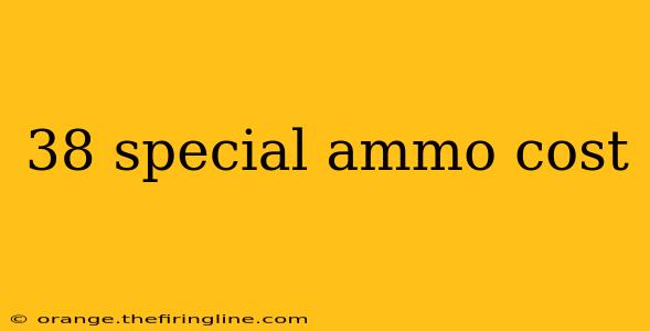 38 special ammo cost