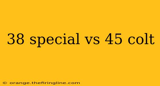 38 special vs 45 colt