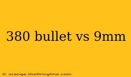 380 bullet vs 9mm