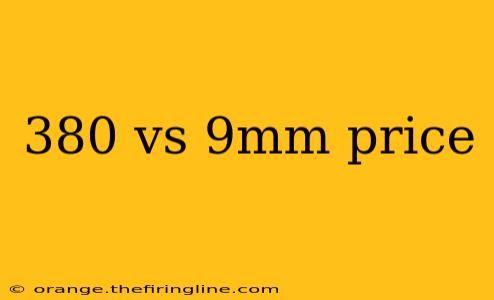 380 vs 9mm price