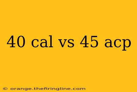 40 cal vs 45 acp