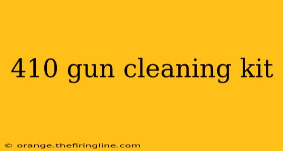 410 gun cleaning kit