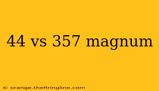 44 vs 357 magnum