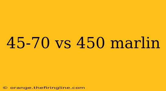 45-70 vs 450 marlin