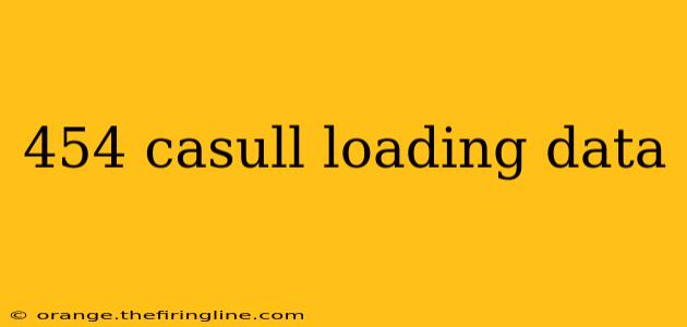 454 casull loading data