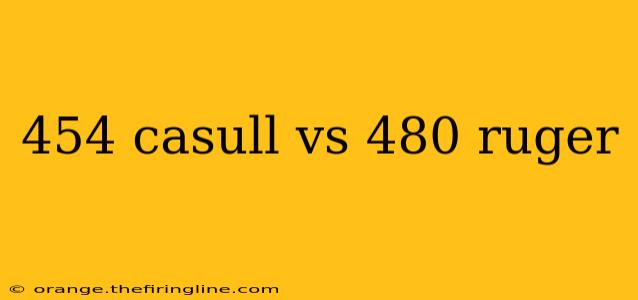 454 casull vs 480 ruger