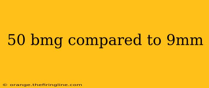 50 bmg compared to 9mm