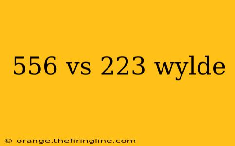 556 vs 223 wylde