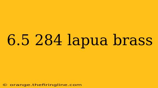 6.5 284 lapua brass