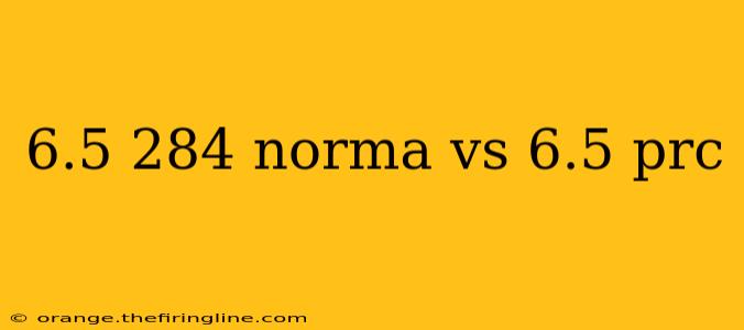 6.5 284 norma vs 6.5 prc