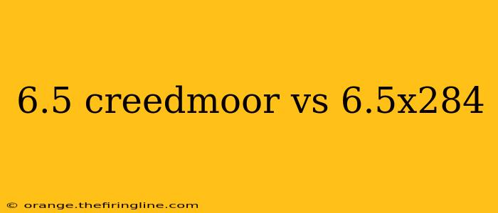 6.5 creedmoor vs 6.5x284