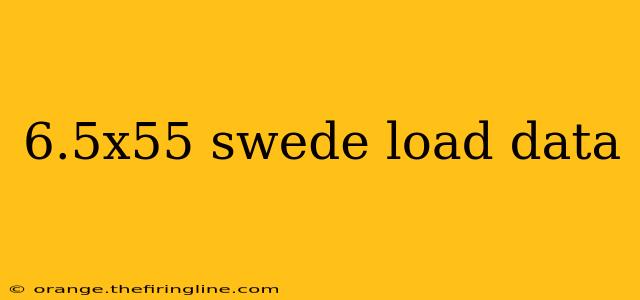 6.5x55 swede load data