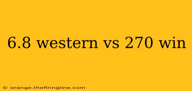 6.8 western vs 270 win