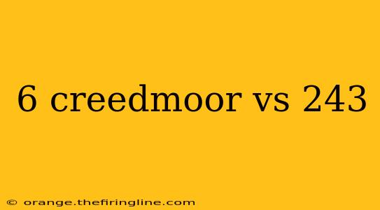 6 creedmoor vs 243