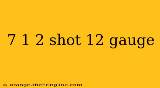 7 1 2 shot 12 gauge