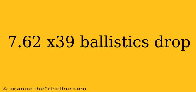 7.62 x39 ballistics drop