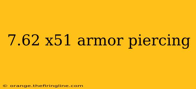 7.62 x51 armor piercing