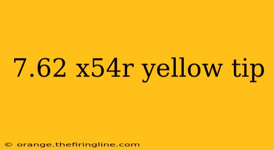 7.62 x54r yellow tip