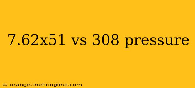 7.62x51 vs 308 pressure