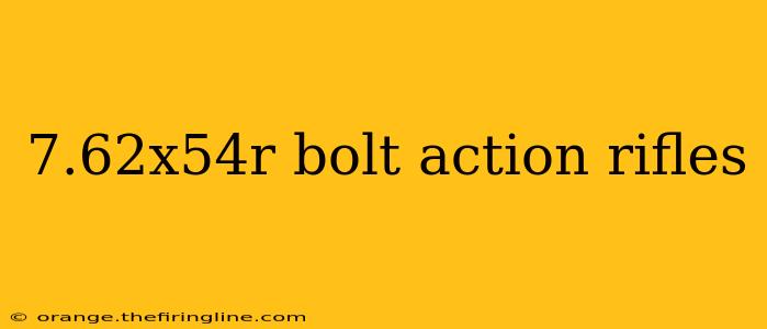 7.62x54r bolt action rifles