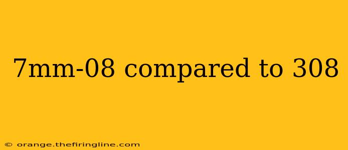 7mm-08 compared to 308