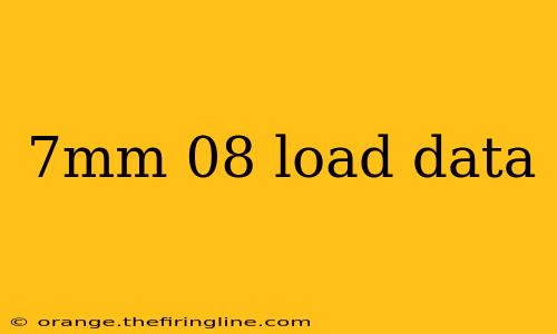 7mm 08 load data