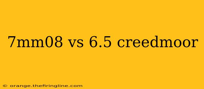 7mm08 vs 6.5 creedmoor