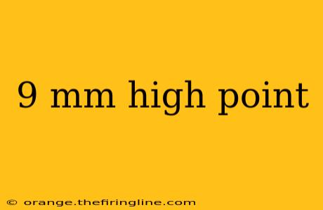 9 mm high point