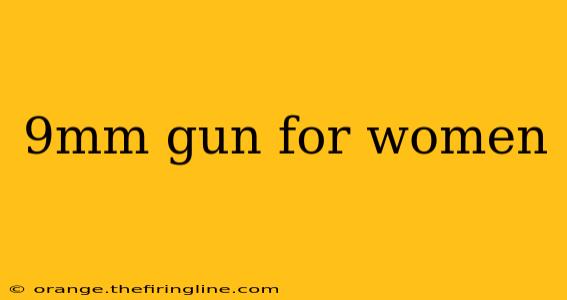 9mm gun for women