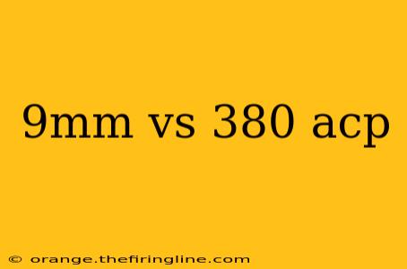 9mm vs 380 acp